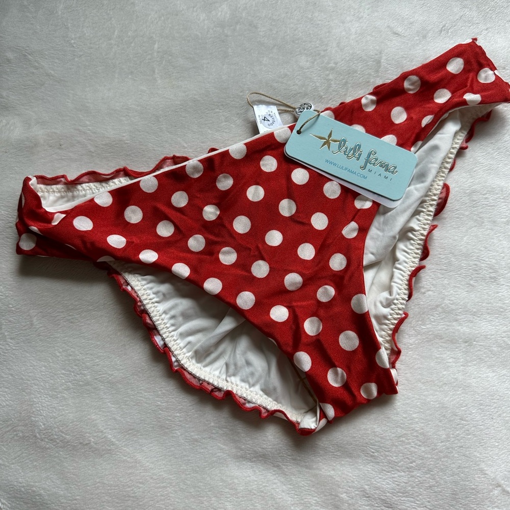 New with tags Luli Fama bikini bottoms
